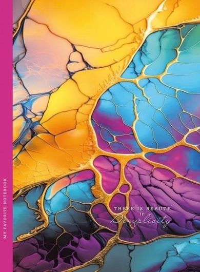 Fresh, notatnik ozdobny, 143-200, 64 kartek, kratka, mozaika, 1 szt.