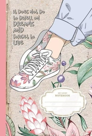 Fresh, notatnik ozdobny, 143-210, 64 kartki, kratka, Buty, 1 szt.