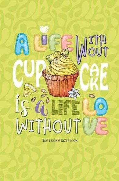 Fresh, notatnik ozdobny, 143-210, 64 kartki, linia, Muffinka, 1 szt.