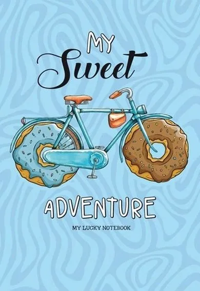 Fresh, notatnik ozdobny, 143-210, 64 kartki, linia, rower, 1 szt.