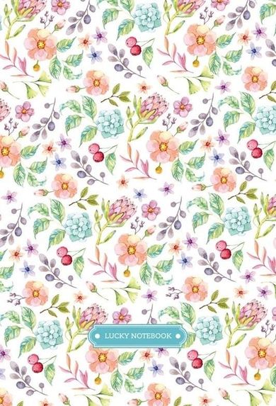 Fresh, notatnik ozdobny, 143-210, 96 kartek, kratka, Kwiaty, 1 szt.