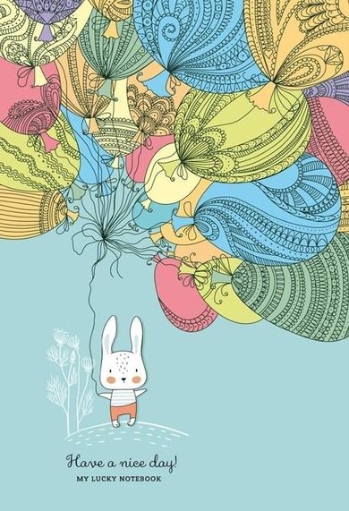 Fresh, notatnik ozdobny, 143-210/80K, kratka, balony, 1 szt.