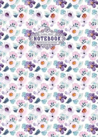 Fresh, notatnik ozdobny, 145-197, 64 kartki, kratka, Kwiaty, 1 szt.