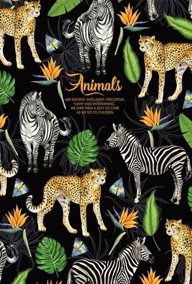 Fresh, notatnik ozdobny, 145-197, 80 kartek, kratka, Zebry, 1 szt.