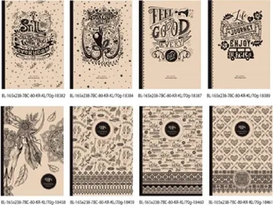 Fresh, notatnik ozdobny 165-238/80K, kratka, 1 szt.