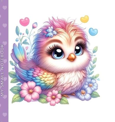 Fresh, notatnik ozdobny, 48 stron, gładki, mały ptaszek, 100-100 cm, 1 szt.