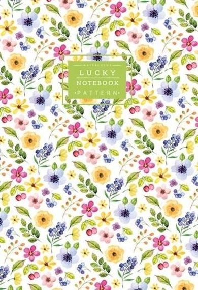 Fresh, notatnik ozdobny, 64 kartki, linia, Kwiaty, zielony, 1 szt.