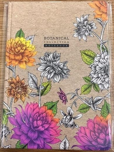 Fresh, notatnik ozdobny A5, 64 kartek, kratka, kwiaty, 1 szt.