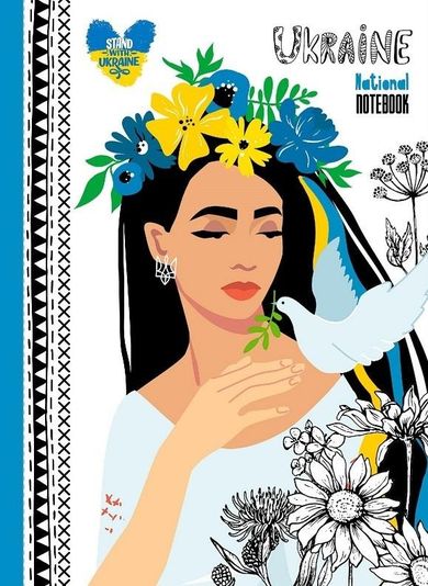 Fresh, notatnik ozdobny A5, 64 kartki, kratka, Kobieta, 1 szt.