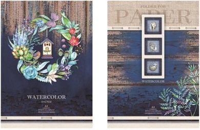 Fresh, papier artystyczny z teczką, A3, 8 kartek, 200g/m2