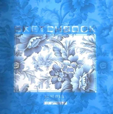 Fresh, szkicownik, 200-200 mm, 40 kartek, gładki, Kwiaty, 1 szt.