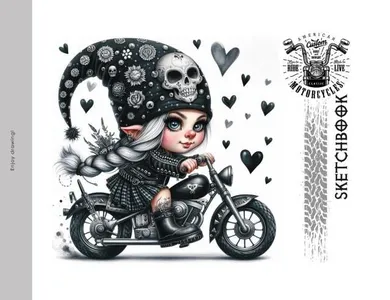 Fresh, szkicownik, 24 strony, 100g, m2, Gnomy