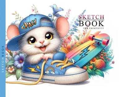 Fresh, szkicownik, 24 strony, 100g, myszka but, 148-105 cm, 1 szt.