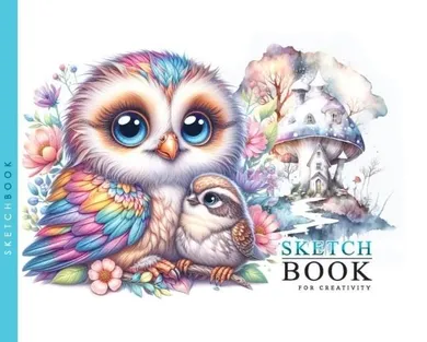 Fresh, szkicownik, 24 strony, 100g, sówka, 148-105 cm, 1 szt.