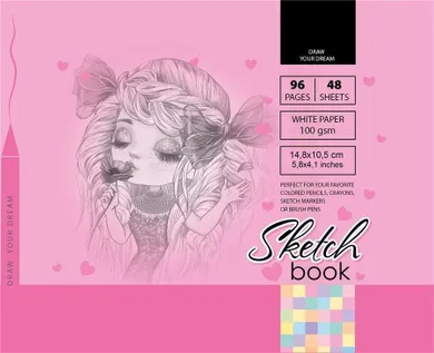 Fresh, szkicownik, 96 kartek, 100g, 148-105 cm