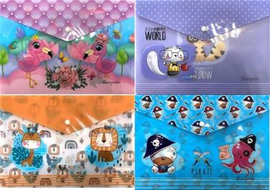 Fresh, teczka A4 z klipsem, plastikowa, 1 szt.