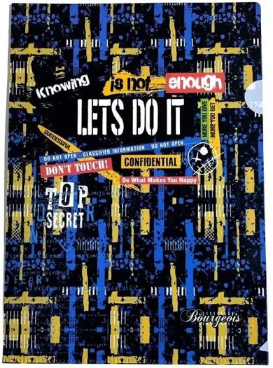 Fresh, teczka plastikowa A4+, koszulka L, Top Secret