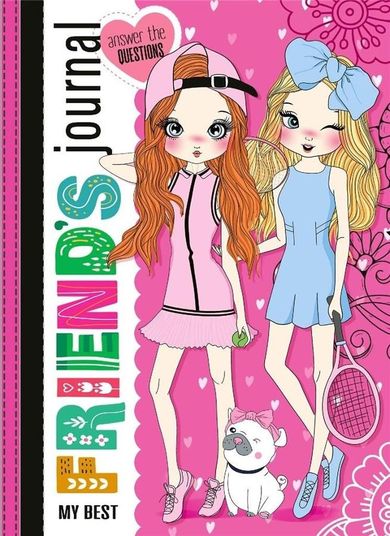 Fresh, zeszyt przyjaciółek, 135-197 mm, 48 kartek, różowy, 1 szt.