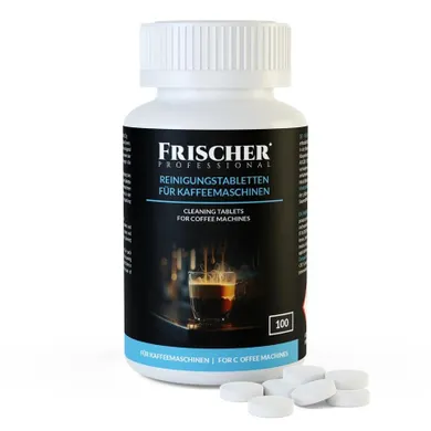Frischer, tabletki czyszczące do ekspresu, 100 szt.