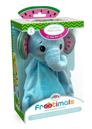 Frootimals, pluszowa przytulanka uspokajająca, melany melephant