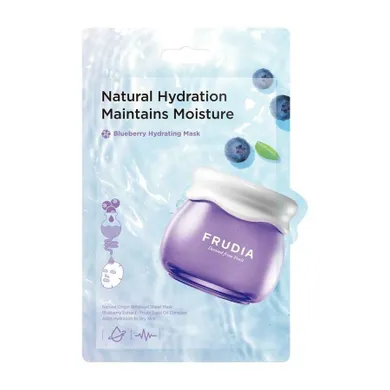 Frudia, Blueberry Hydrating Sheet Mask, nawilżająca maska w płachcie, 20 ml