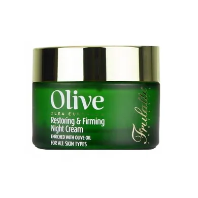 Frulatte, Olive Restoring Firming Night Cream, odbudowujący i ujędrniający krem na noc, 50 ml