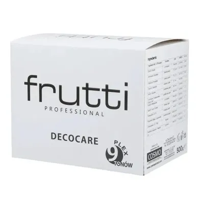 Frutti Professional, Decocare Plex, rozjaśniacz do włosów, 9 tonów, 500g