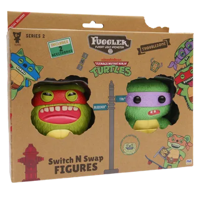 Fuggler, Swap & Style, Raphael & Donatello), figurka kolekcjonerska, 2 szt.