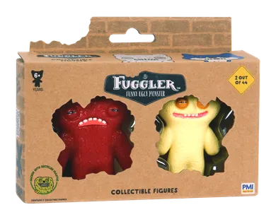 Fuggler, Wide Eyed Weirdo Red & Grin Grin Yellow, figurki kolekcjonerskie, 2 szt.