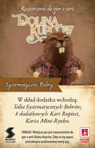 Fullcap Games, Dolina Kupców: Systematyczne Bobry, gra strategiczna