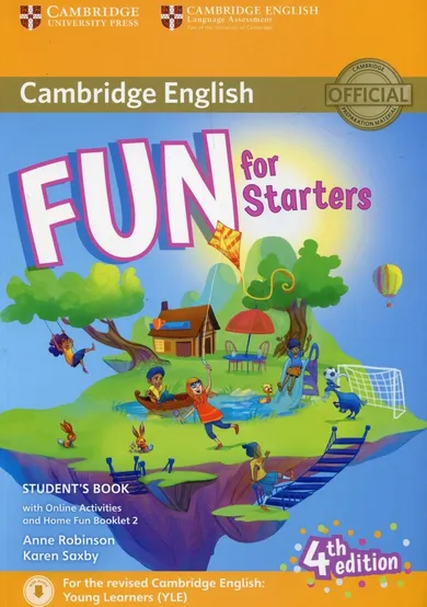 Fun for Starters. Student's Book + Online Activities + Audio + Home Fun Booklet 2