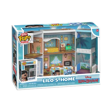 Funko Bitty Pop! Bitty Box, Disney: Lilo i Stitch, Dom Lilo z mini figurkami kolekcjonerskimi, 2 szt.