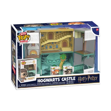 Funko Bitty Pop! Bitty Box, Harry Potter, Zamek Hogwartu z mini figurkami kolekcjonerskimi, 2 szt.