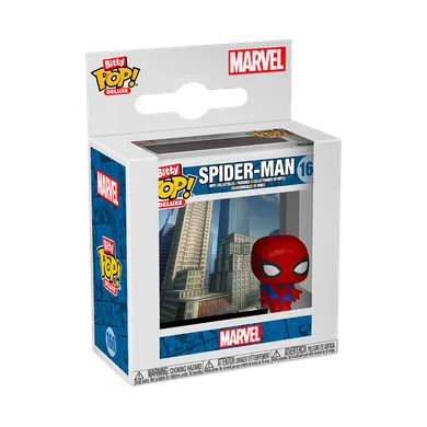 Funko Bitty Pop! Deluxe, Spider-Man, mini figurka kolekcjonerska