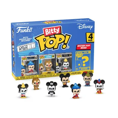 Funko Bitty Pop! Disney, mini figurki kolekcjonerskie, 4 szt.