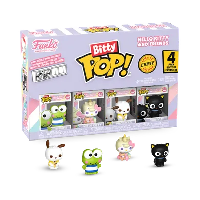 Funko Bitty Pop! Hello Kitty and Friends, mini figurki kolekcjonerskie, 4 szt.