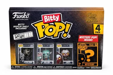 Funko Bitty Pop! Lord of the Rings, mini figurki kolekcjonerskie, 4 szt.