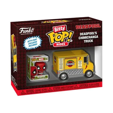 Funko Bitty POP! Rides: Deadpool, Chimichanga Truck, mini figurka kolekcjonerska z pojazdem