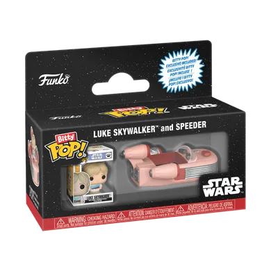 Funko Bitty Pop! Rides: Star Wars, Speeder i Luke Skywalker, mini figurka kolekcjonerska