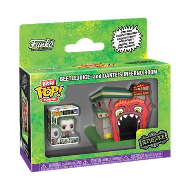 Funko Bitty Pop! Towns: Beetlejuice, Dantes, mini figurka kolekcjonerska