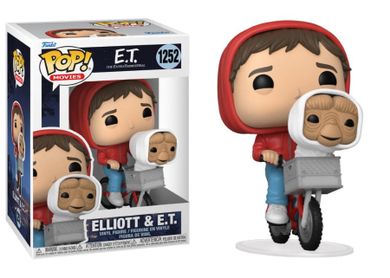 Funko, Movies: E-Elliot w/ET in Bike Basket, figurka