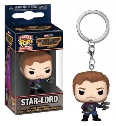 Funko Pocket Pop! Keychain: Guardians of the Galaxy 3, Star Lord, brelok z figurką