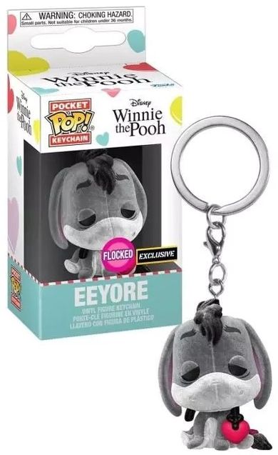 Funko Pocket Pop! Keychain: Kubuś Puchatek, Kłapouchy, brelok z figurką