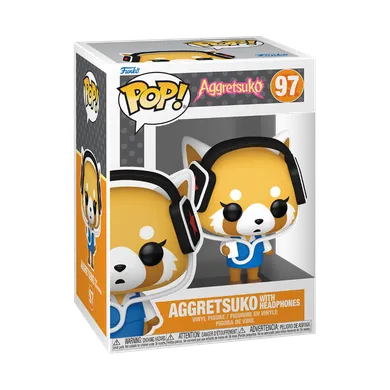 Funko Pop! Animation: Aggretsuko w słuchawkach, figurka kolekcjonerska