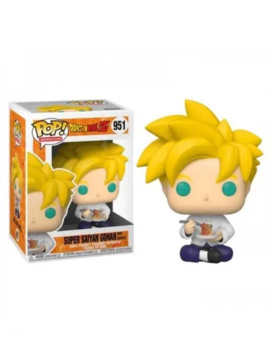 Funko Pop! Animation: Dragon Ball Z, Super Saiyan Gohan z kluskami, figurka kolekcjonerska