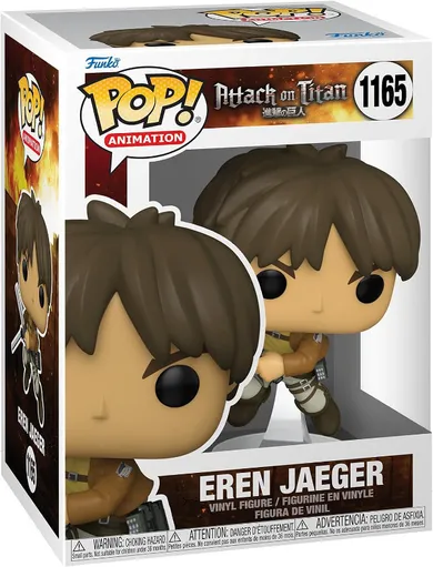Funko Pop! Anime: Attack On Titan, Eren Jaeger, figurka