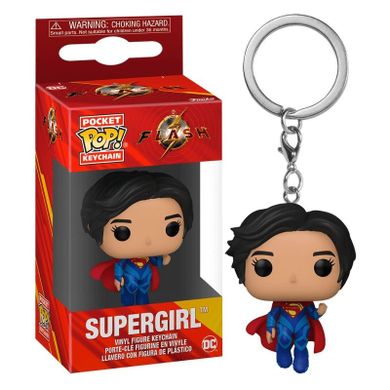 Funko Pop, brelok, The Flash, Supergirl