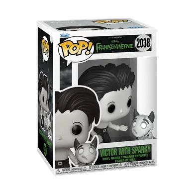 Funko Pop! Buddy: Frankenweenie, Victor i Sparky, figurki kolekcjonerskie