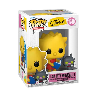 Funko Pop! Buddy: The Simpsons, Lisa z kotem, figurki kolekcjonerskie