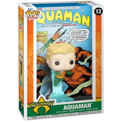 Funko POP! Comic Cover, Aquaman, figurka kolekcjonerska z plakatem